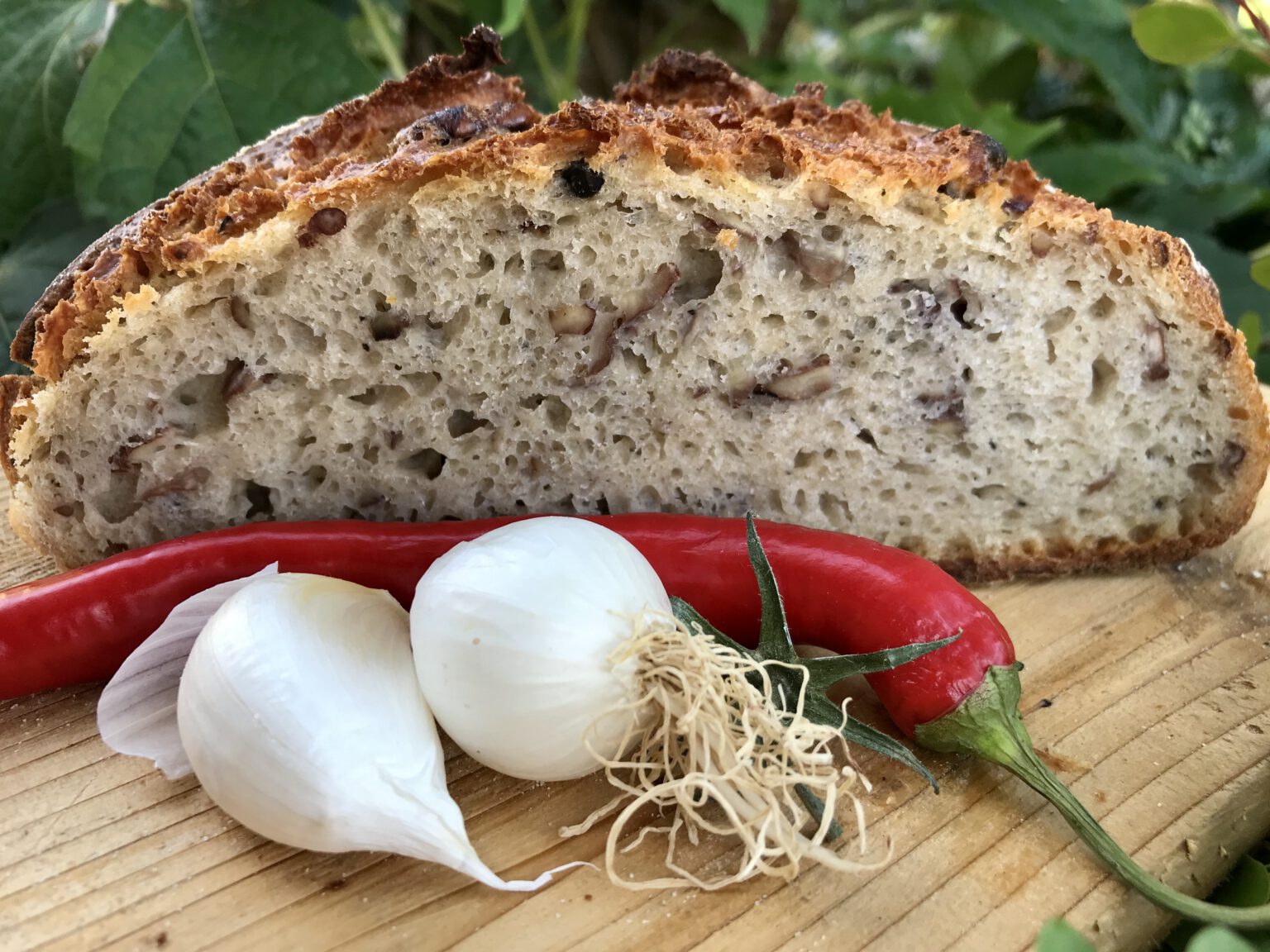 Dinkel-Nussbrot – Wildes Brot