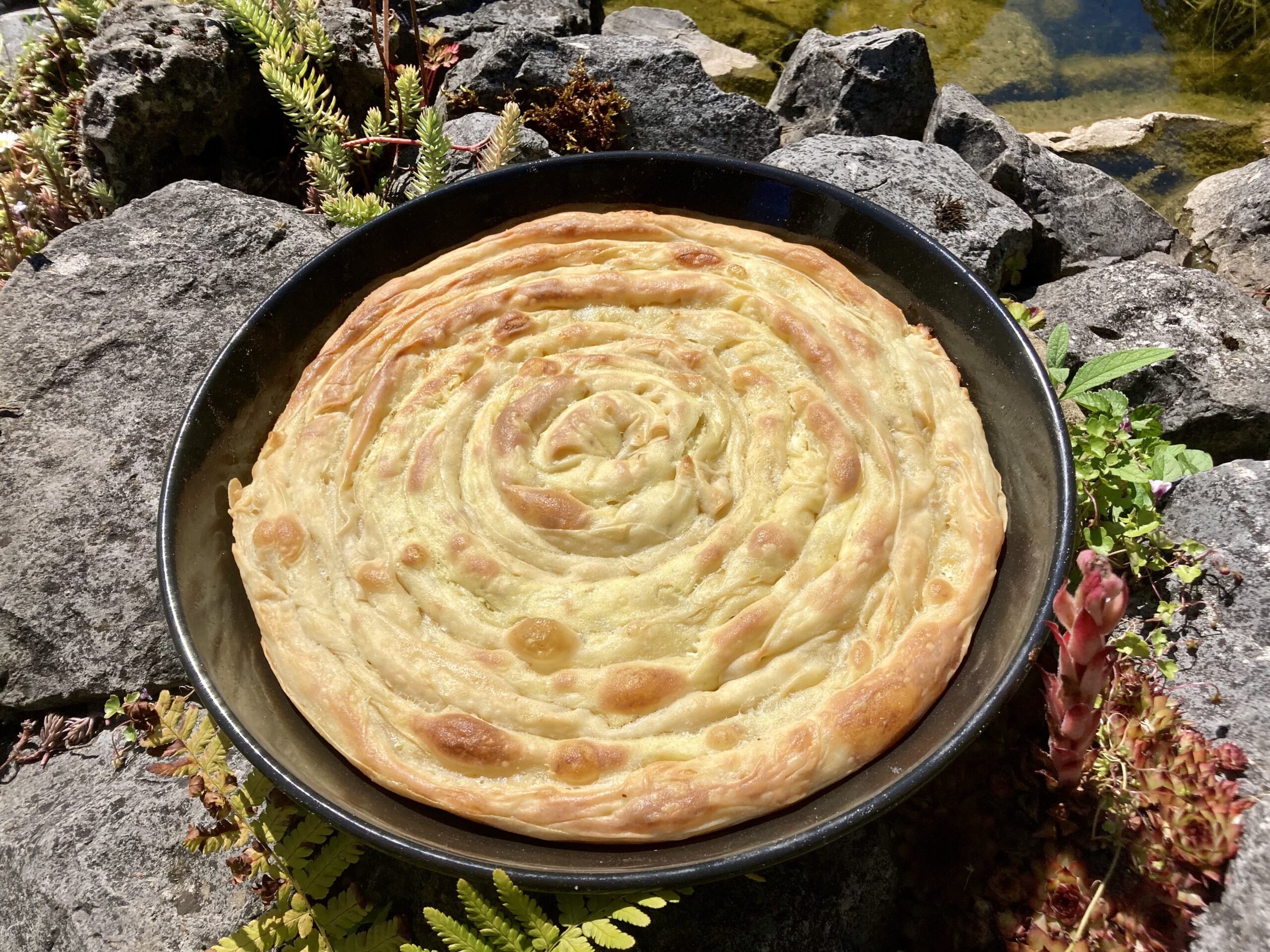 Pikanter Filo-Kuchen